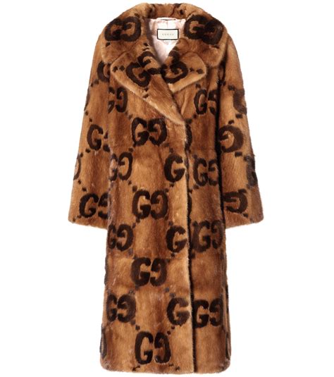 gucci jacket with fur|gucci fur coat women's.